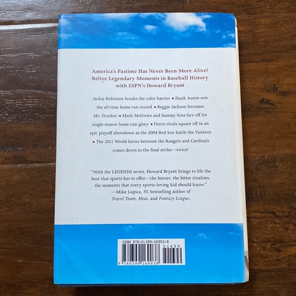 Legends: Best Players, Games, & Teams In Baseball by Howard Bryant - Picture 2 of 7